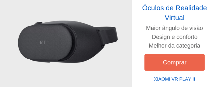 Óculos de Realidade Virtual, Xiaomi VR Play II, Maior ângulo de visão, Design e conforto, Melhor da categoria