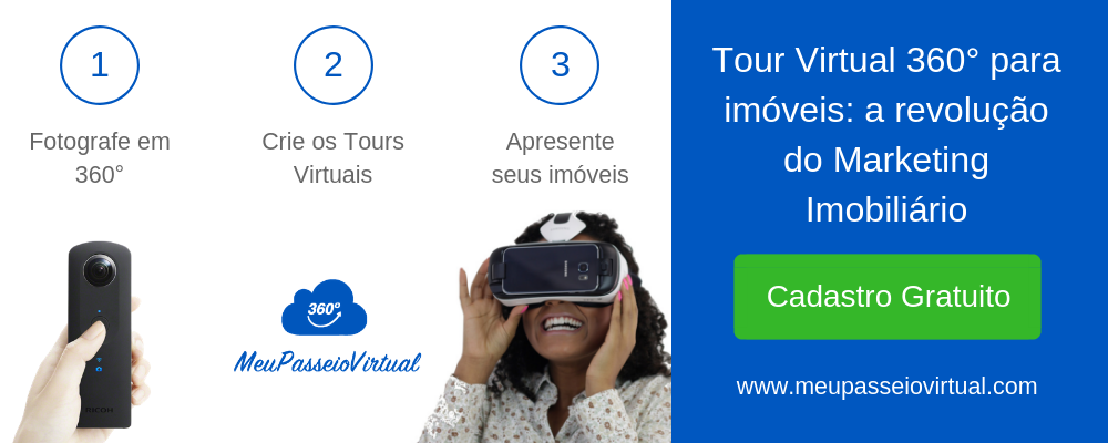 Tour Virtual 360 para imóveis: a revolução do marketing imobiliário