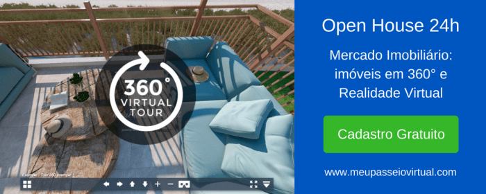 Open House 24h - Mercado imobiliário: imóveis em 360 e Realidade Virtual