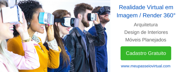 Realidade Virtual em imagens/renders 360 graus para Arquitetura, Design de Interiores e empresas de Móveis Planejados