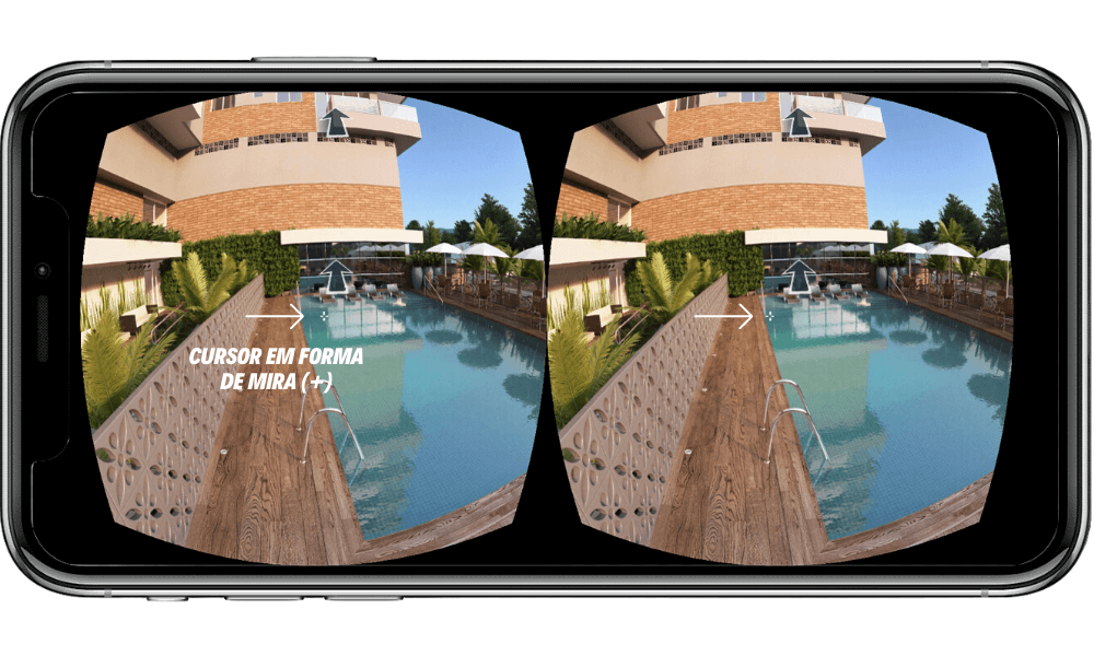 Cursor em forma de mira
