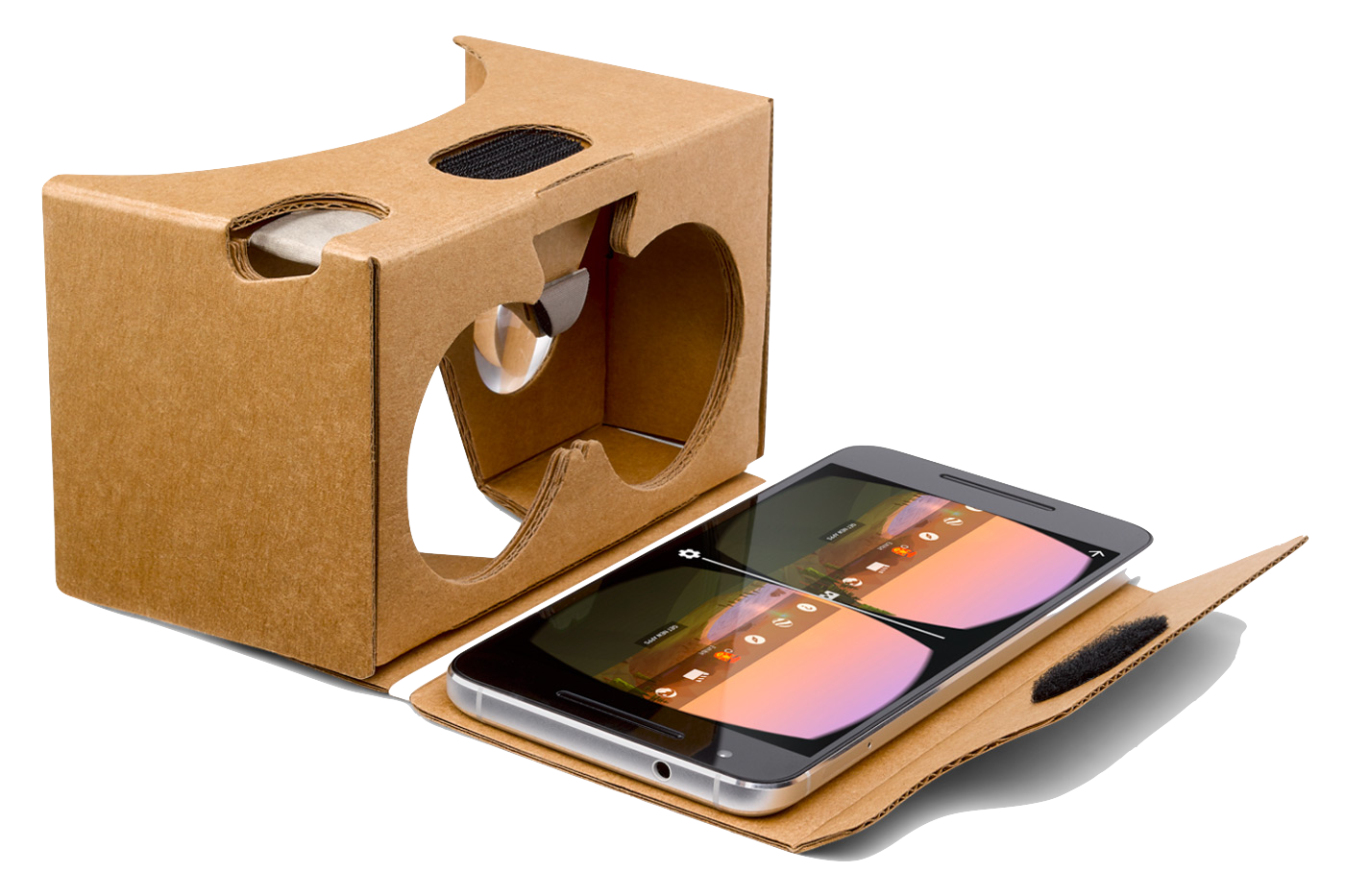 Óculos de Realidade Virtual: Google Cardboard