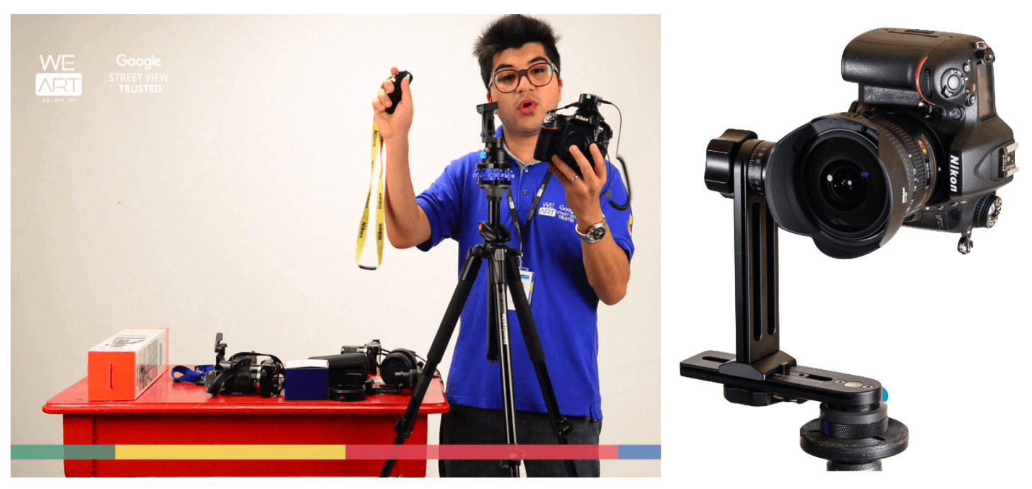 Fotografia 360: Técnica de captura com Câmeras DSLR